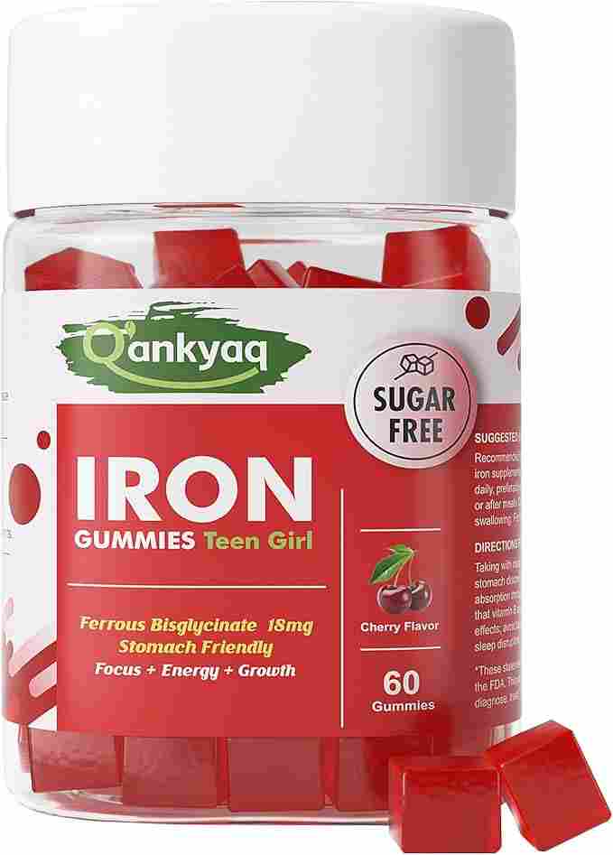 q'ankyaq iron gummies for the teen years — 71bpOcGlqRL. AC SX679 1 — q'ankyaq