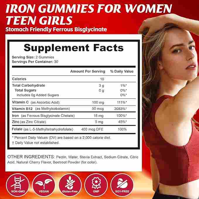 q'ankyaq iron gummies for the teen years — 81yRTowjghL. AC SX679 1 — q'ankyaq