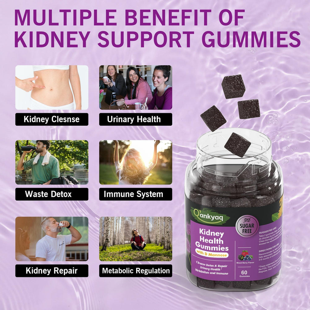 q'ankyaq kidney-support gummies for the adult cupboard — benefits of kidney support gummies — q'ankyaq